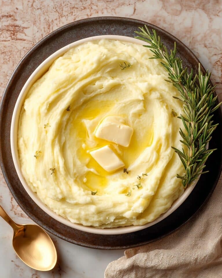 Rosemary Garlic Mashed Potatoes Recipe