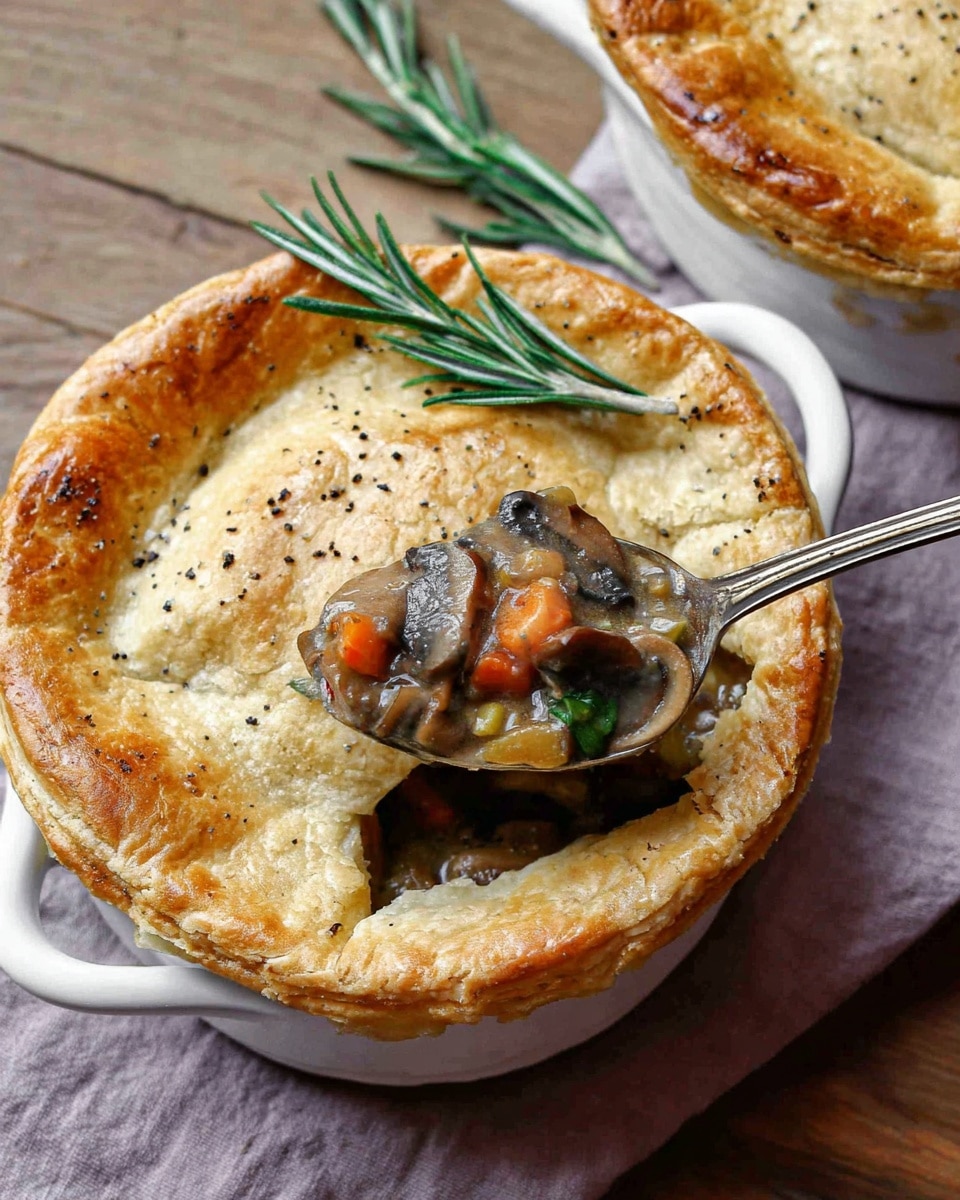 A small white ceramic bowl filled with a mix of cooked vegetables placed on a wooden surface, the dish showing a variety of diced mushrooms, light yellow potatoes, and orange carrots, all coated with a glossy brown sauce. The vegetables appear soft and tender, chopped into small chunks that fill the bowl evenly. The bowl has a small handle on each side and is slightly rounded at the edges. The visible part of another bowl with the same contents is placed next to it. photo taken with an iphone --ar 4:5 --v 7