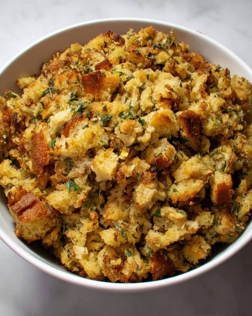 My Mom’s Perfect Thanksgiving Stuffing Recipe