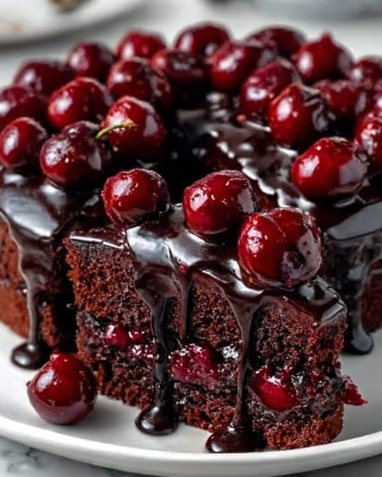 Luscious Black Forest Cherry Cake Recipe