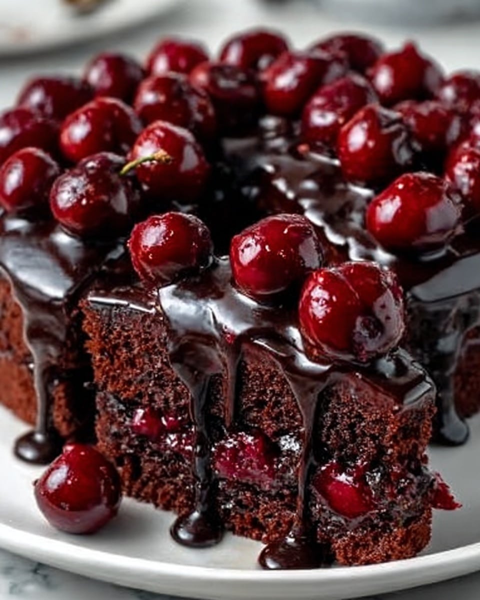 Luscious Black Forest Cherry Cake Recipe
