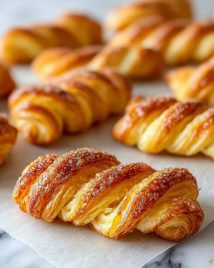 Homemade Cinnamon Twists with Cinnamon Sugar and Optional Glaze Recipe