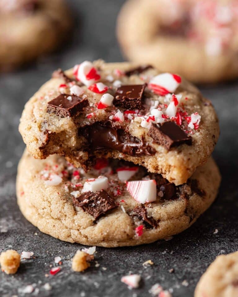 Peppermint Chocolate Chip Cookies Recipe