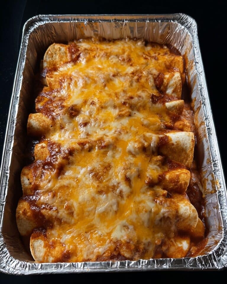 Rolled Cheese and Onion Enchiladas with Red Chile Recipe