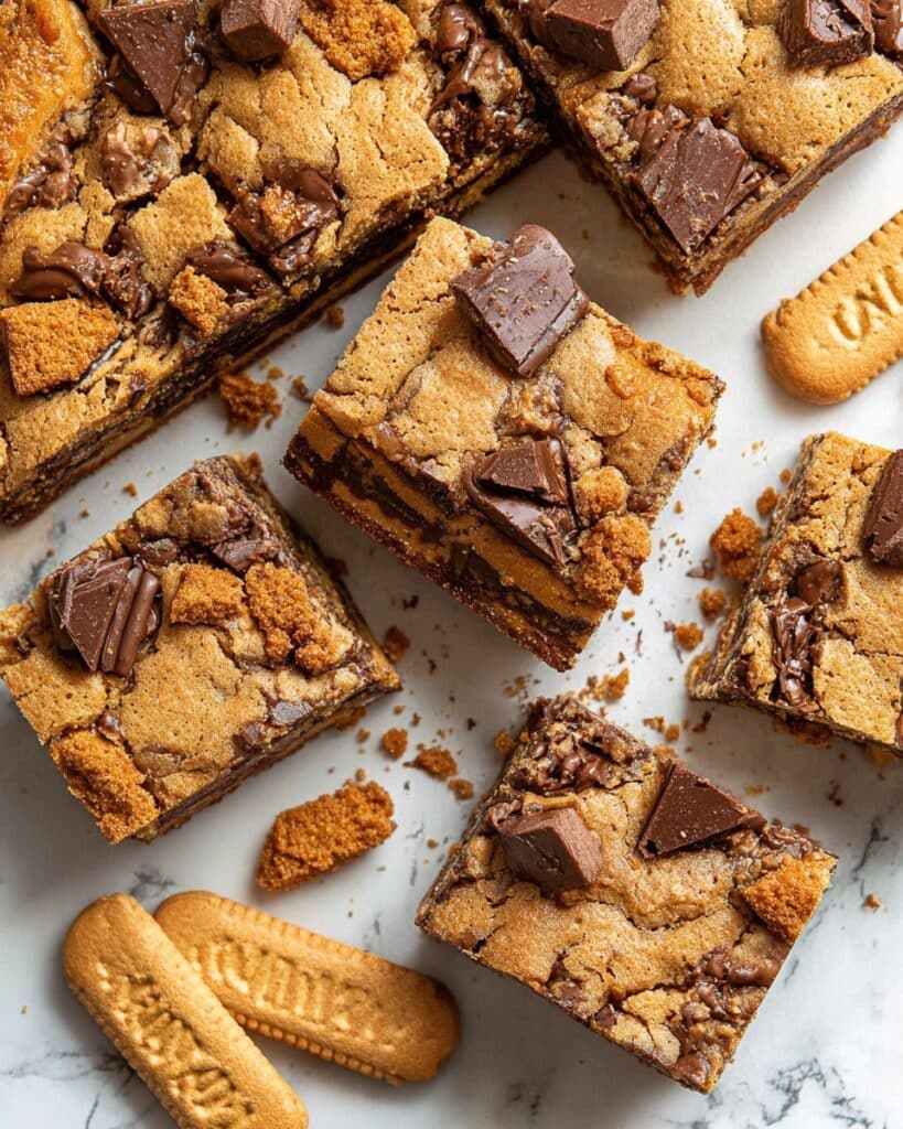 Biscoff Blondies Recipe