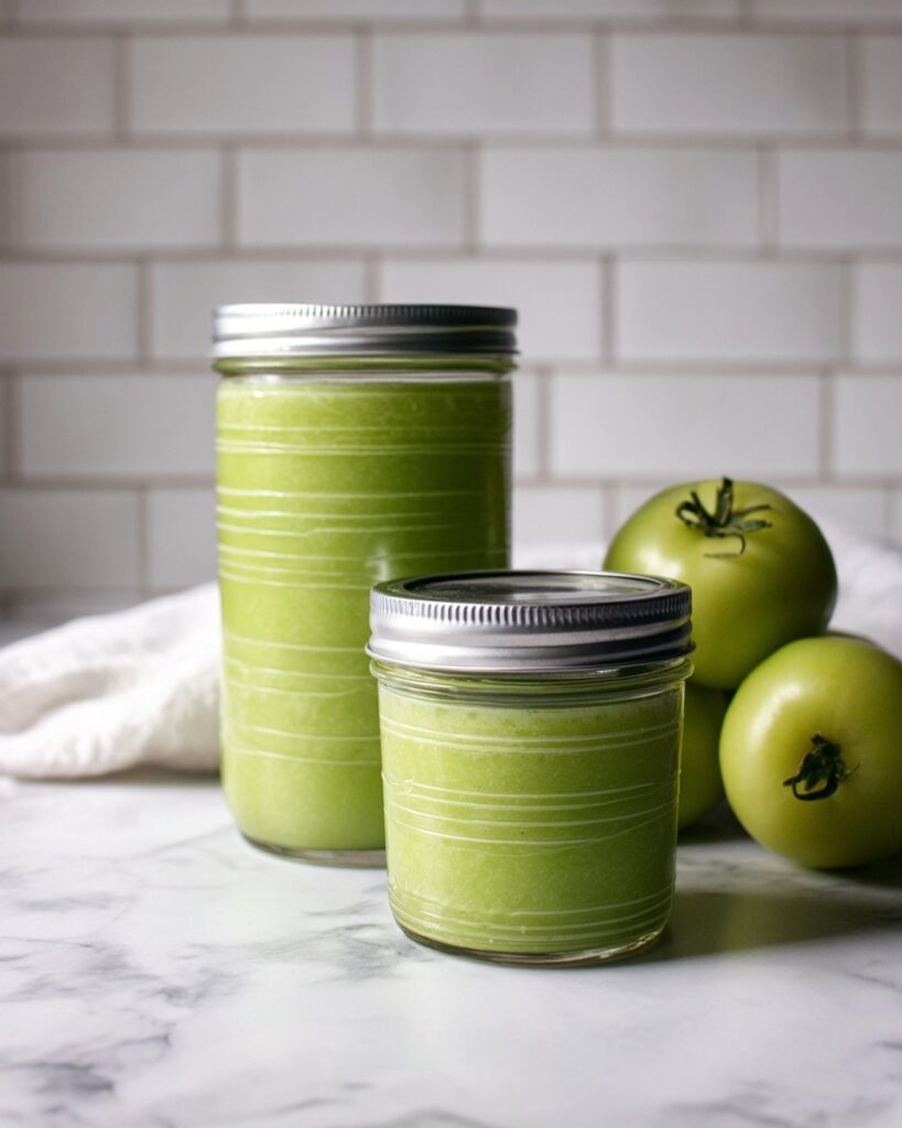 Canning Green Tomatoes Recipe