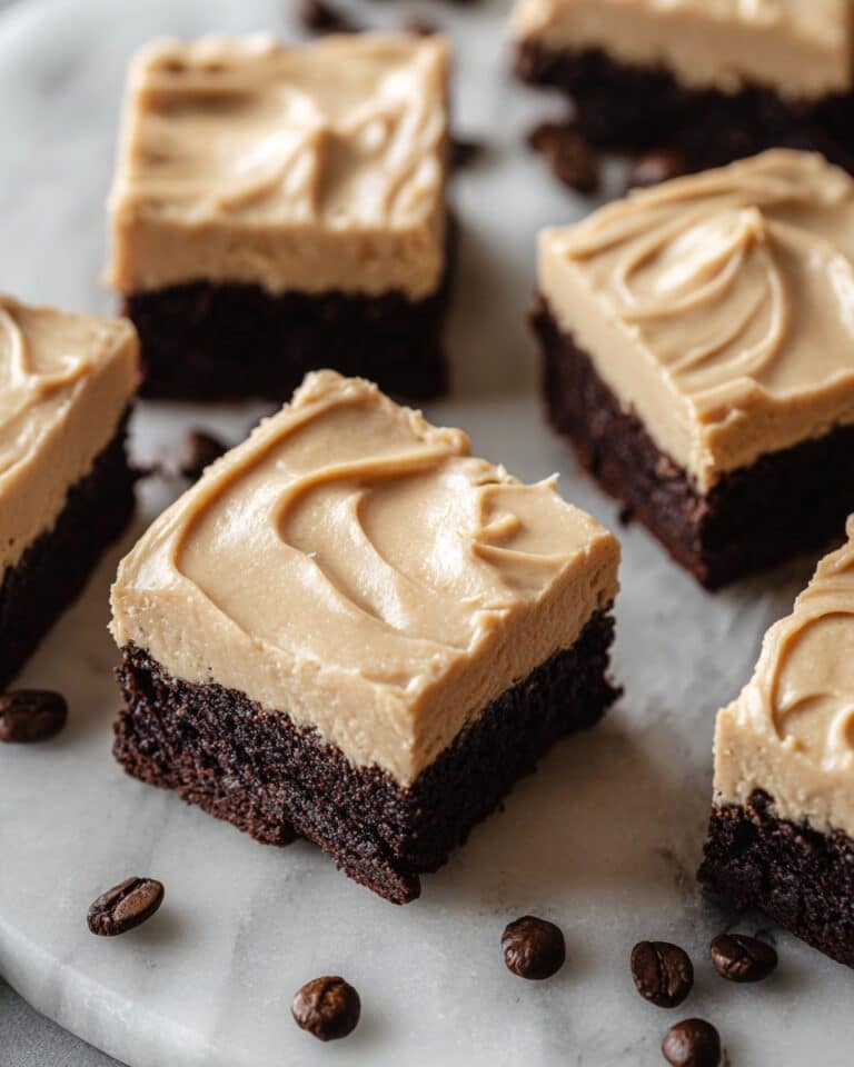 Frosted Coffee Brownies Recipe