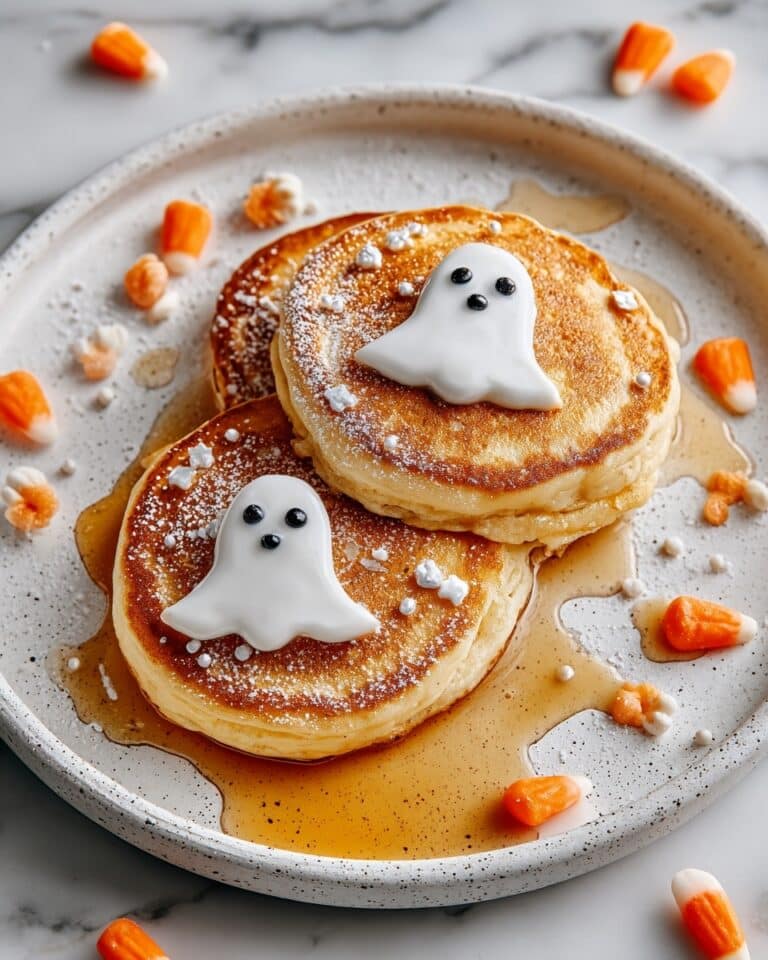 Halloween Pumpkin Spice Pancakes Recipe