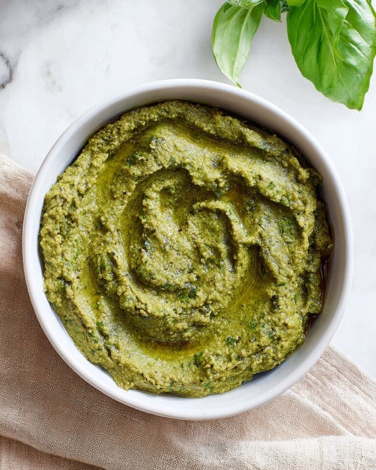 Vegan Basil Sunflower Seed Pesto (Without Pine Nuts) Recipe
