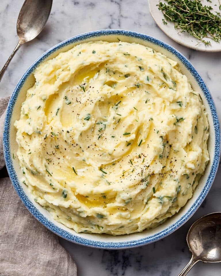 Garlic and Herb Mashed Potatoes Recipe