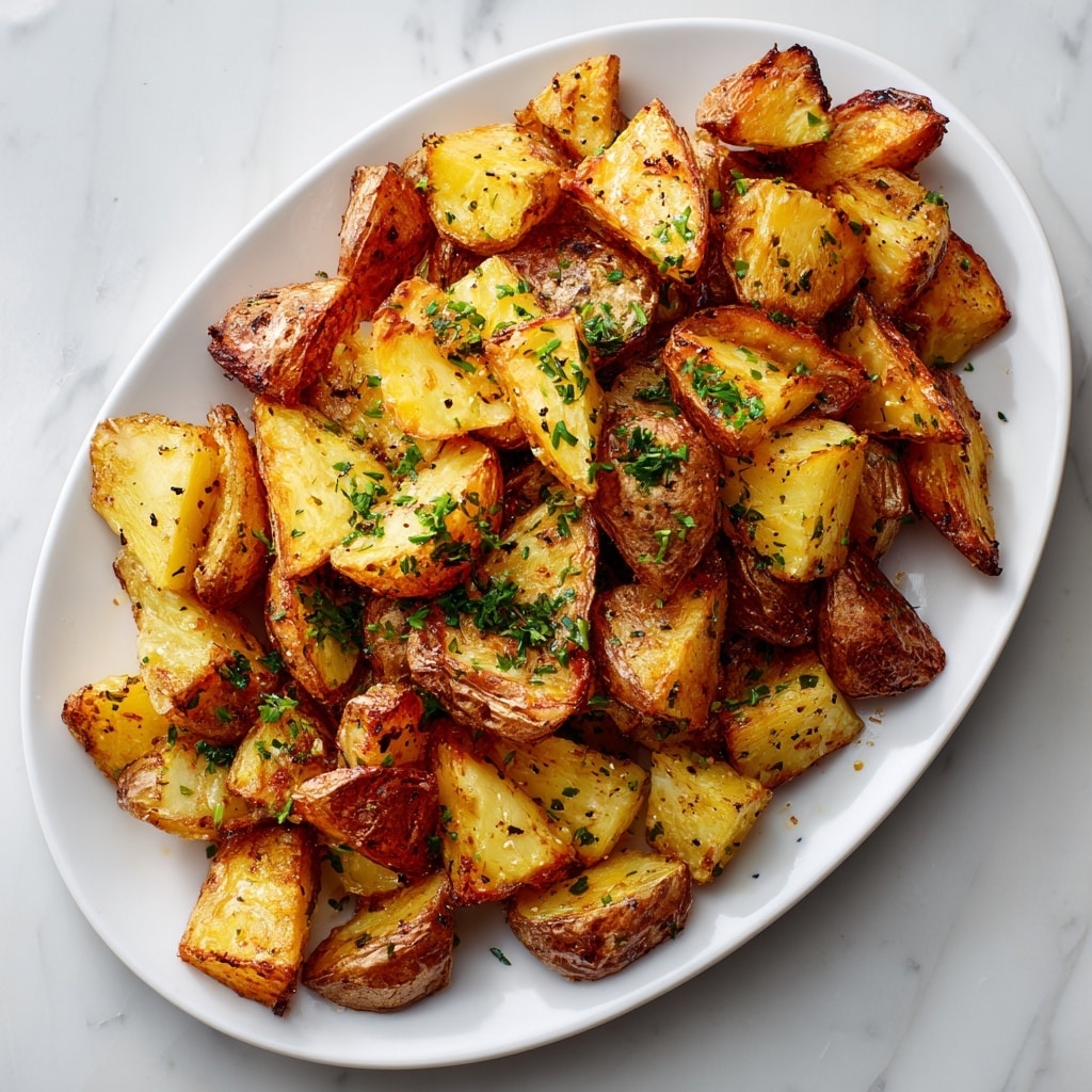 Roasted Yukon Gold Potatoes with Butter and Parsley Recipe