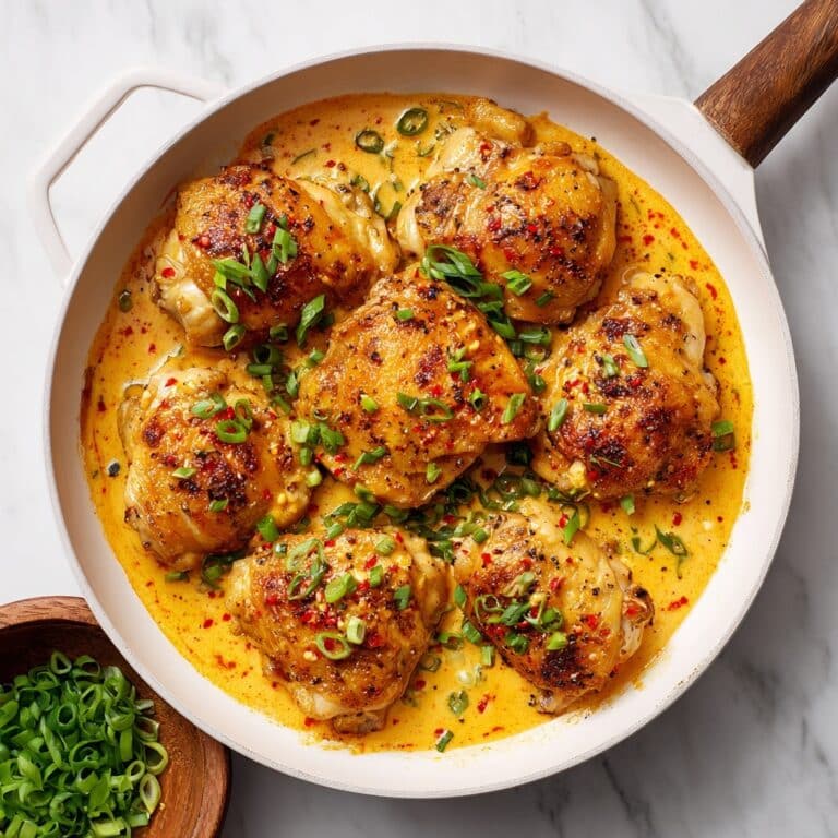 Skillet Bang Bang Chicken Thighs Recipe