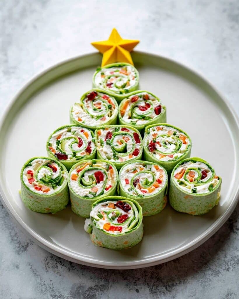 Christmas Cream Cheese Pinwheels Recipe