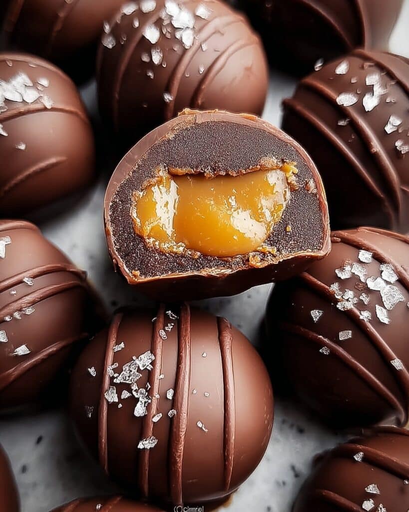 Salted Caramel Truffles Recipe