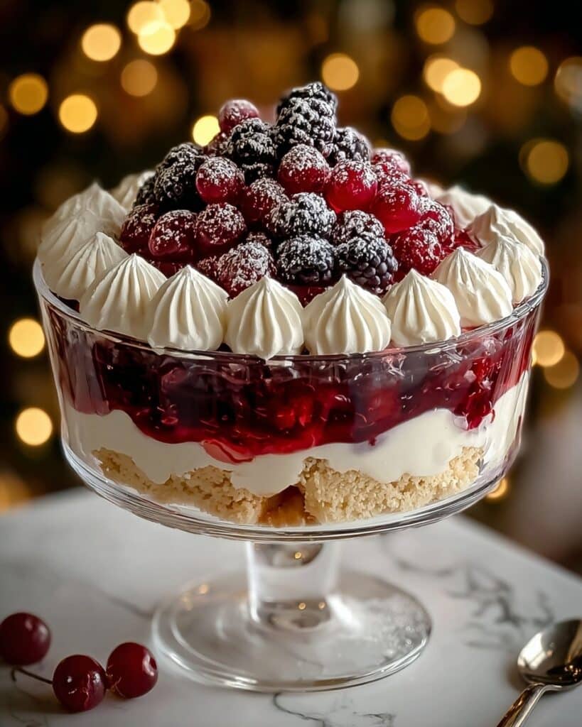 Irresistibly Indulgent Christmas Pavlova Trifle Delight Recipe