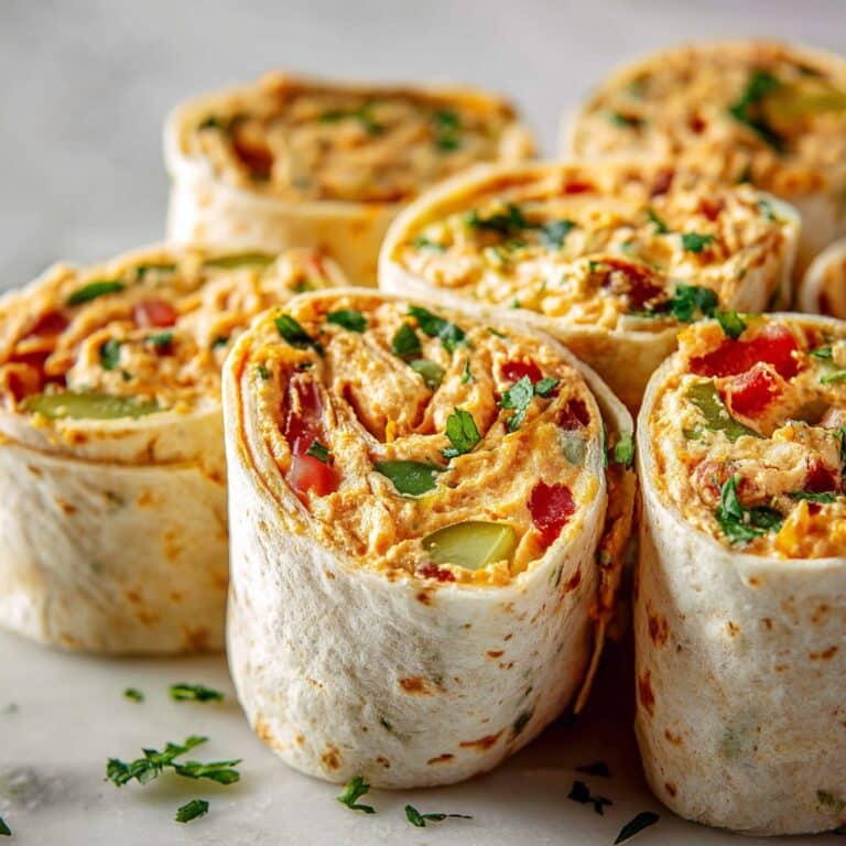 Chicken Taco Mexican Pinwheels Recipe