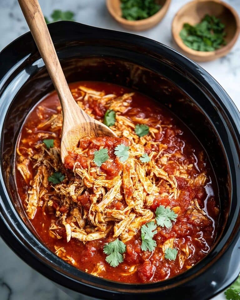 Crockpot Salsa Chicken: Zesty & Perfect for Tacos Recipe