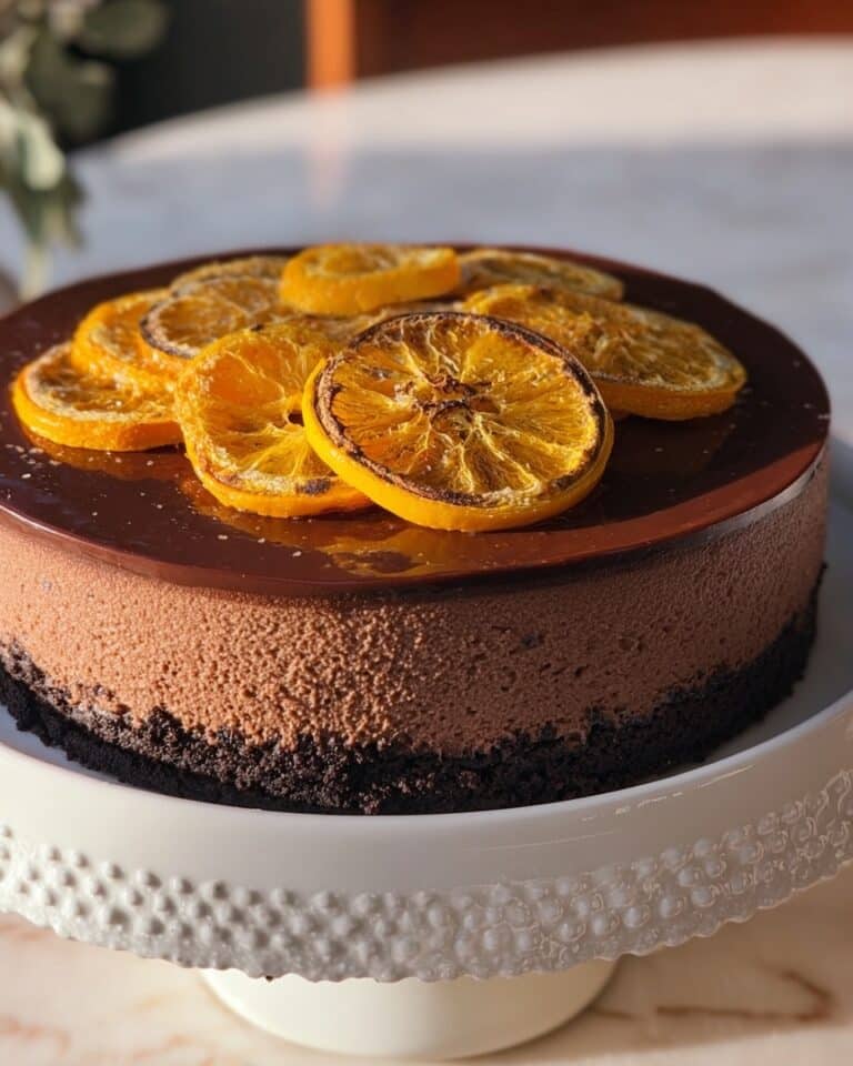 Chocolate Orange Cheesecake Recipe