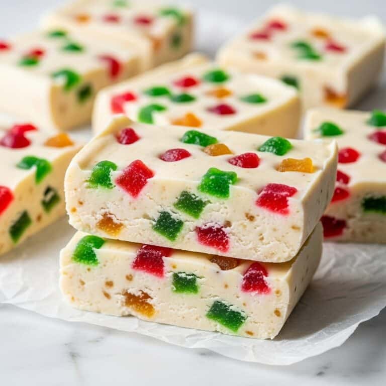 4 Ingredient Nougat Bars Recipe