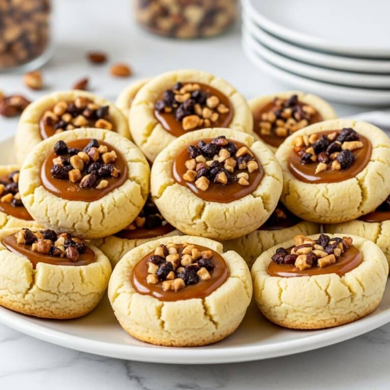 Pecan Pie Thumbprint Cookies Recipe