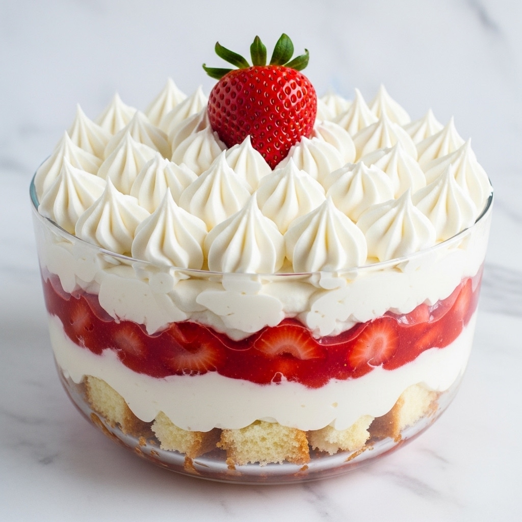 Strawberry Cheesecake Trifle Recipe