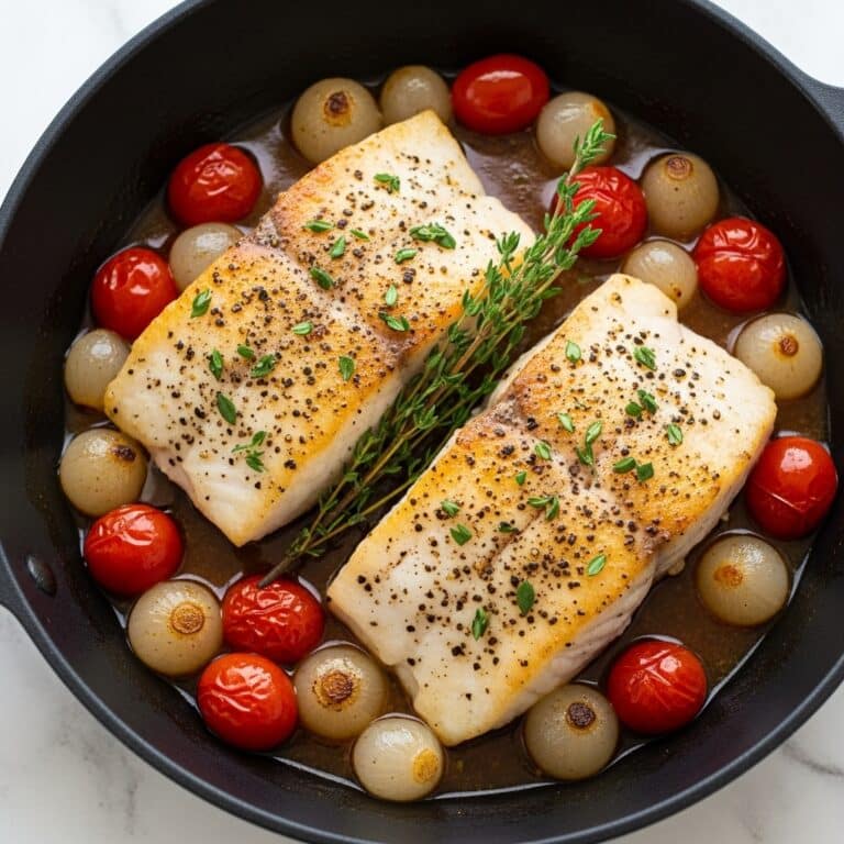 Mediterranean Baked Fish Recipe
