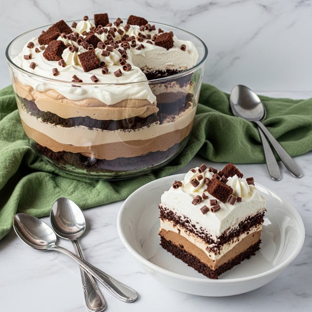Chocolate Brownie Trifle Recipe