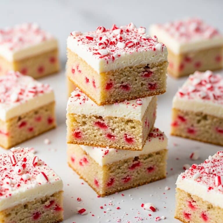 Peppermint Sugar Cookie Bars Recipe