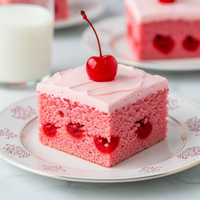 Maraschino Cherry Cake Recipe