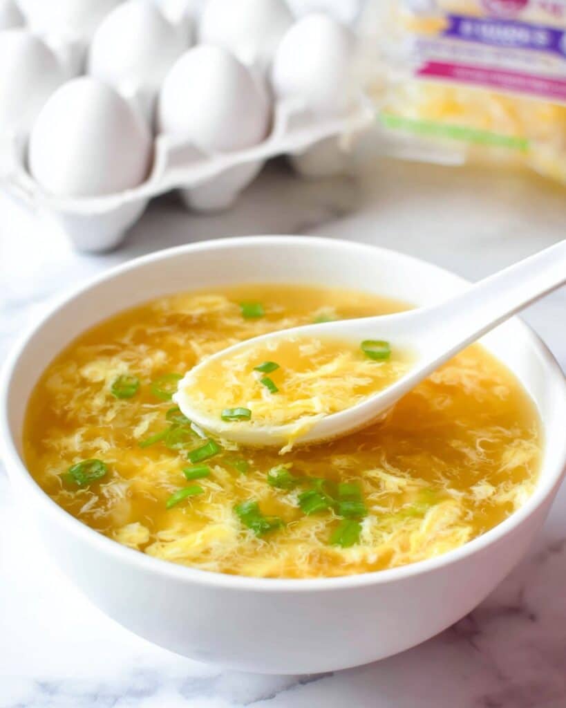 Homemade Egg Drop Soup Recipe