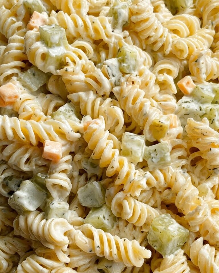 Dill Pickle Pasta Salad Recipe