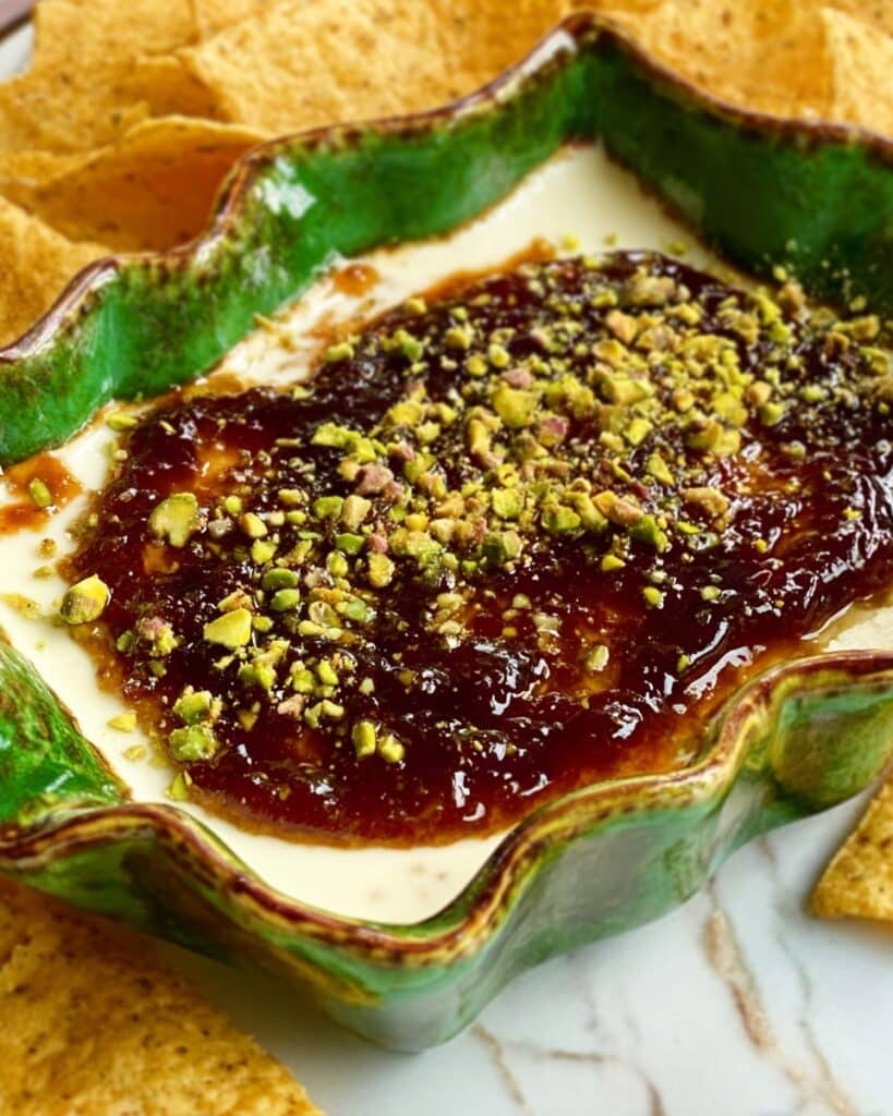 Warm Fig and Prosciutto Goat Cheese Dip Recipe