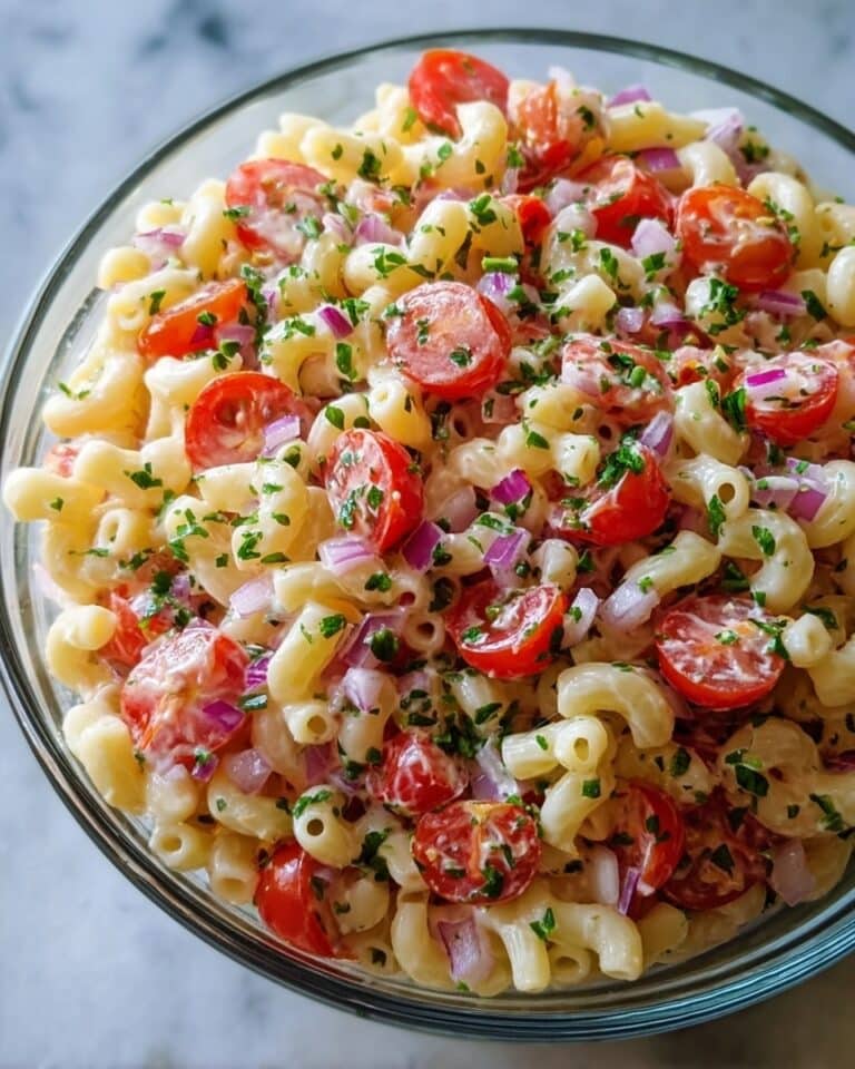 Amish Macaroni Salad Recipe