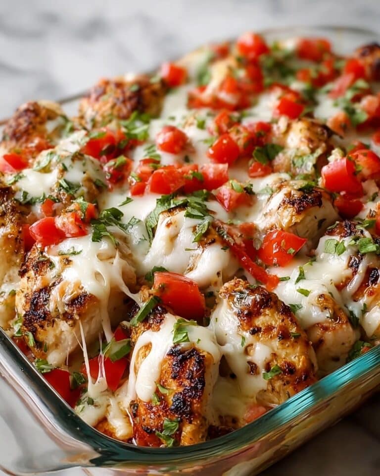 Bruschetta Chicken Bake: A Simple, Flavorful Recipe! Recipe