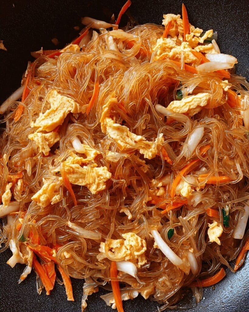 Cabbage Glass Noodle Stir Fry Recipe