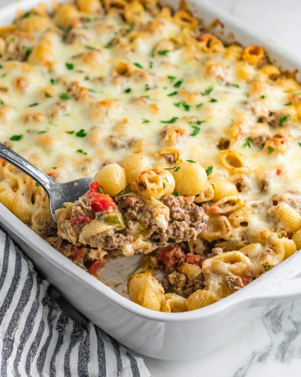 Philly Cheesesteak Casserole Recipe