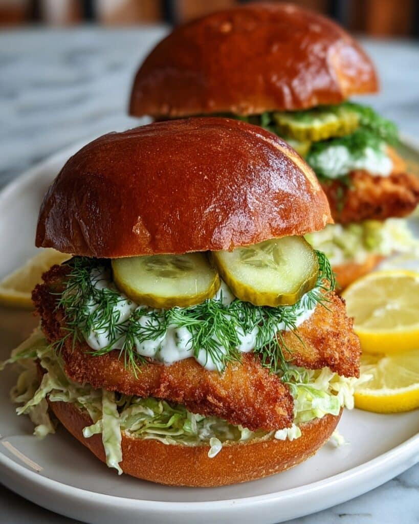 Crispy Dill Chicken Sandwich Recipe