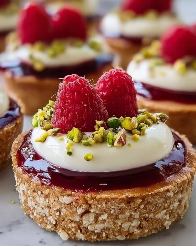 Raspberry & White Chocolate Tartlets Recipe