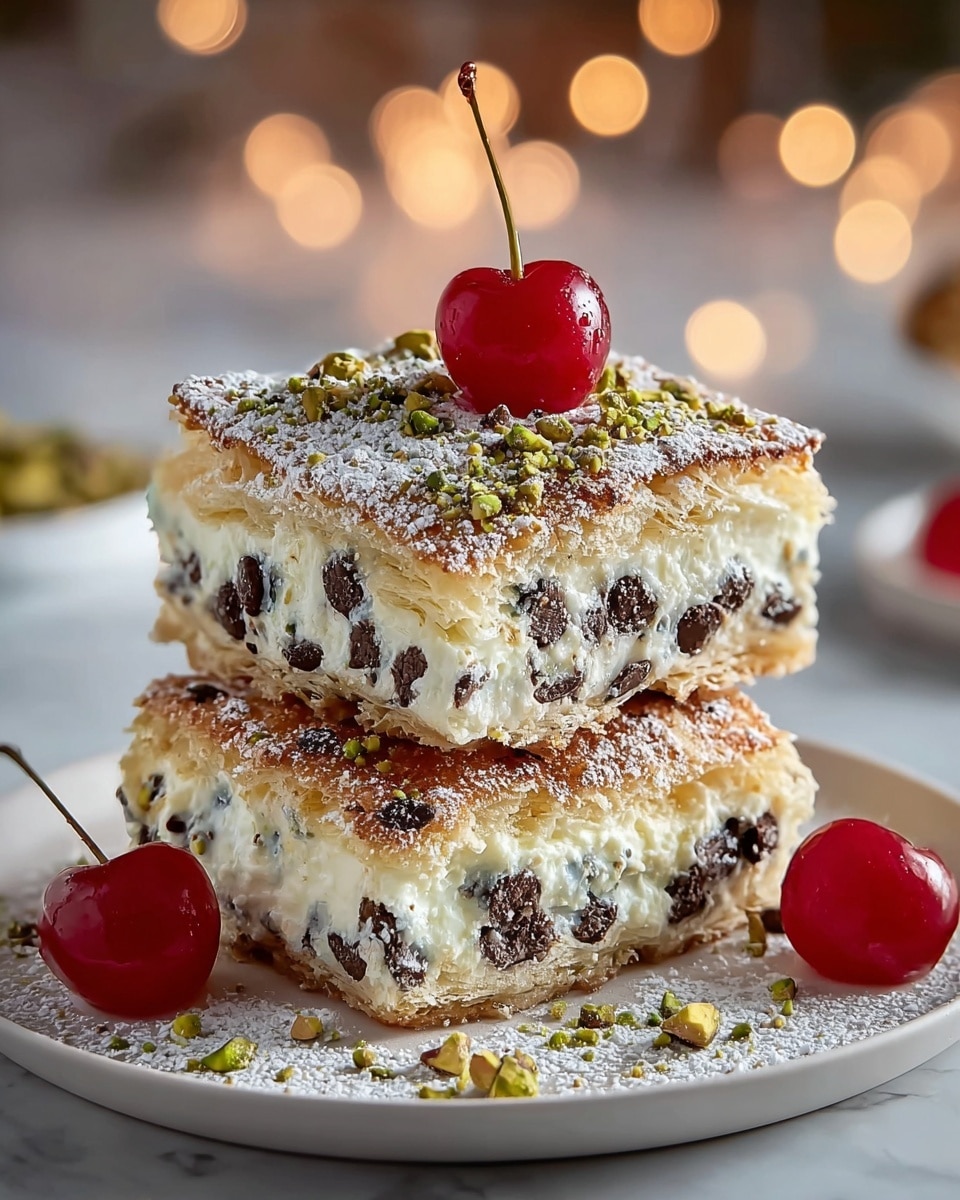 Classic Cannoli Squares Recipe