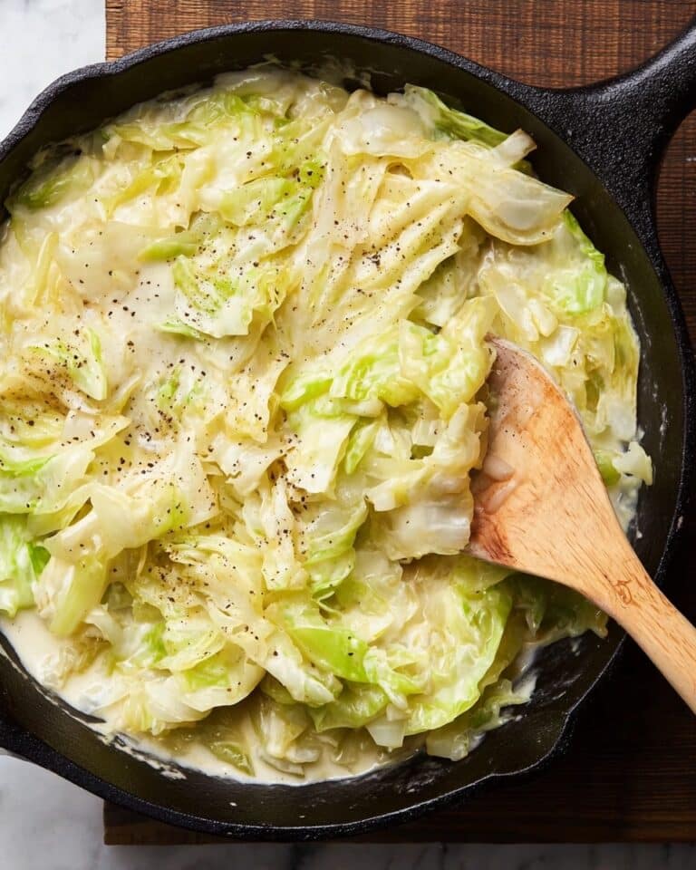 Creamed Cabbage Recipe