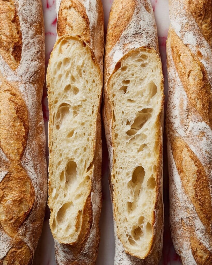 The Easiest No Knead Baguette Recipe