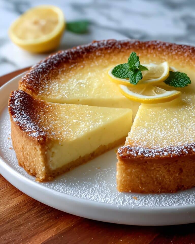 Italian Grandma’s Lemon Custard Cake Recipe
