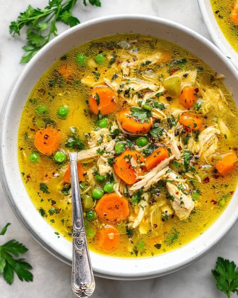 Anti-Inflammatory Turmeric Chicken Soup Recipe