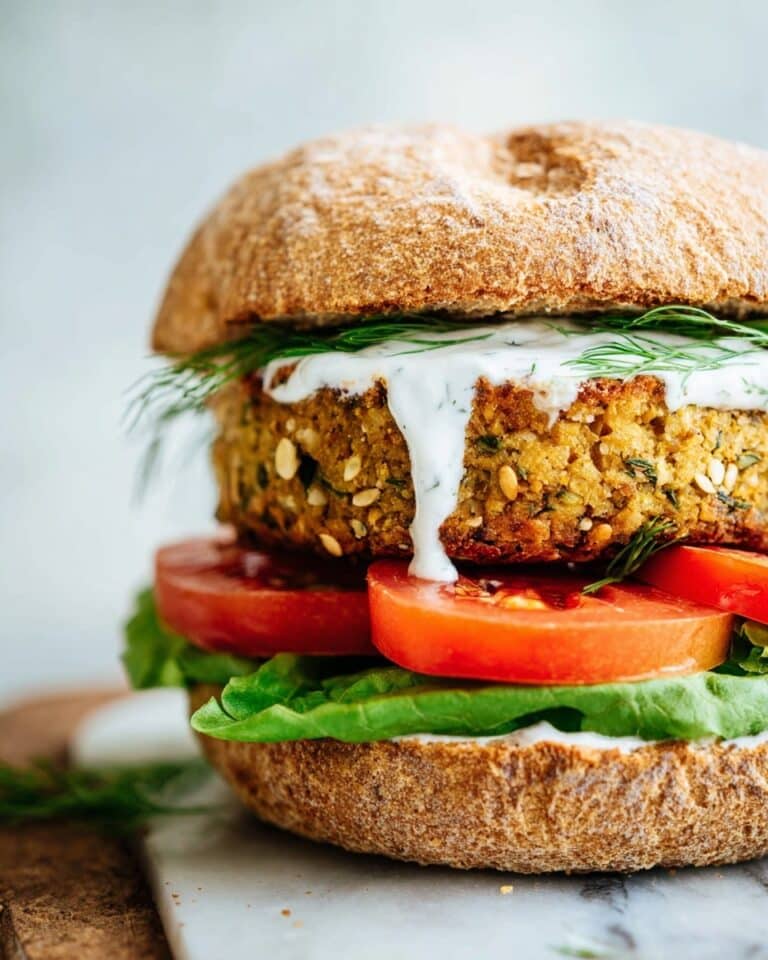 Epic Falafel Burger Recipe