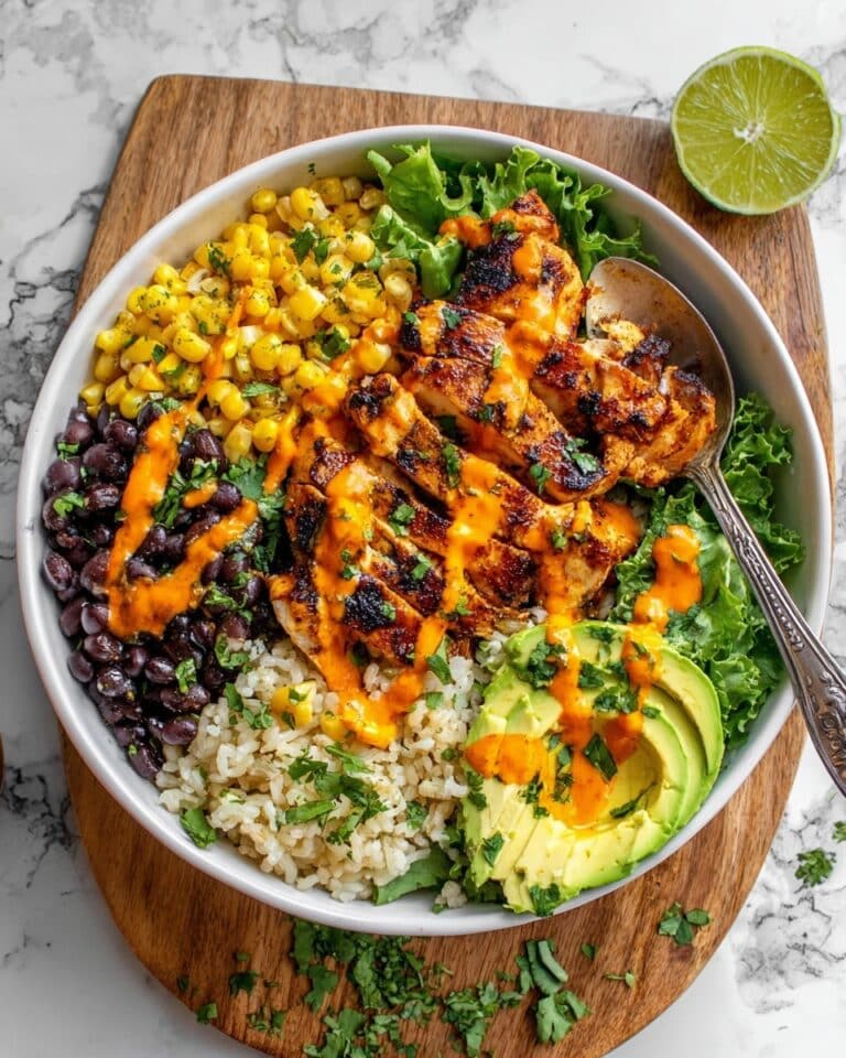 Cilantro Lime Chicken and Rice Bowl Recipe
