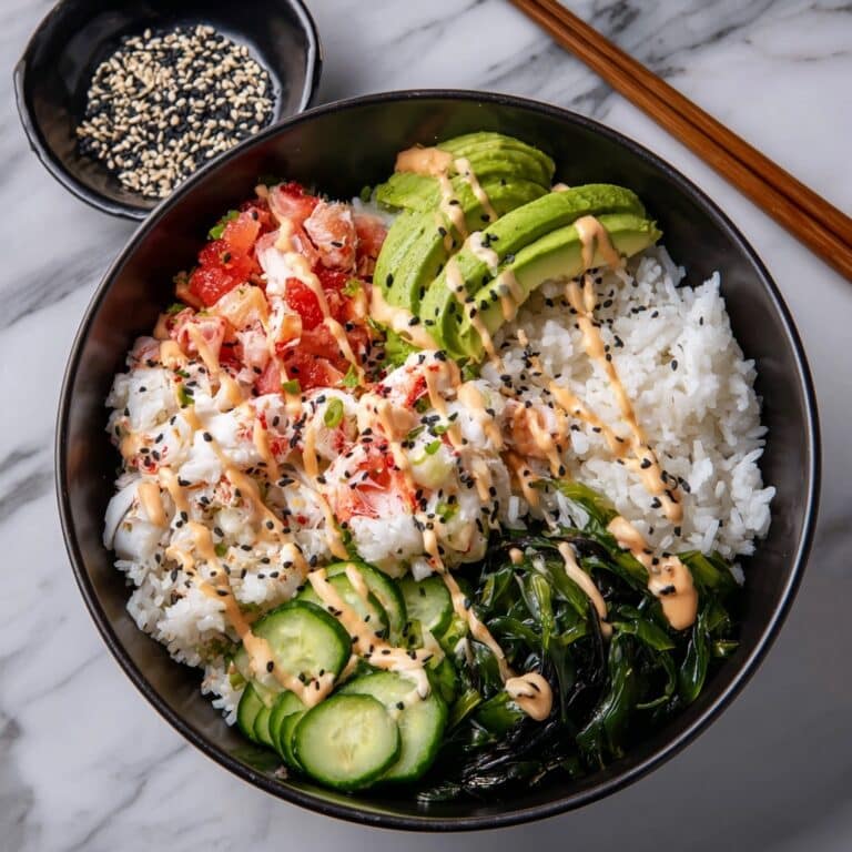 10-Minute California Sushi Bowl (Super Fresh) Recipe