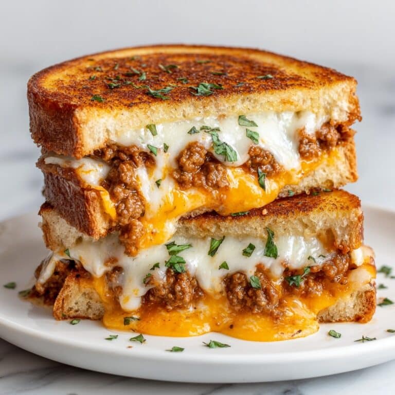 Ultimate Cheesy Ground Beef Melt Recipe