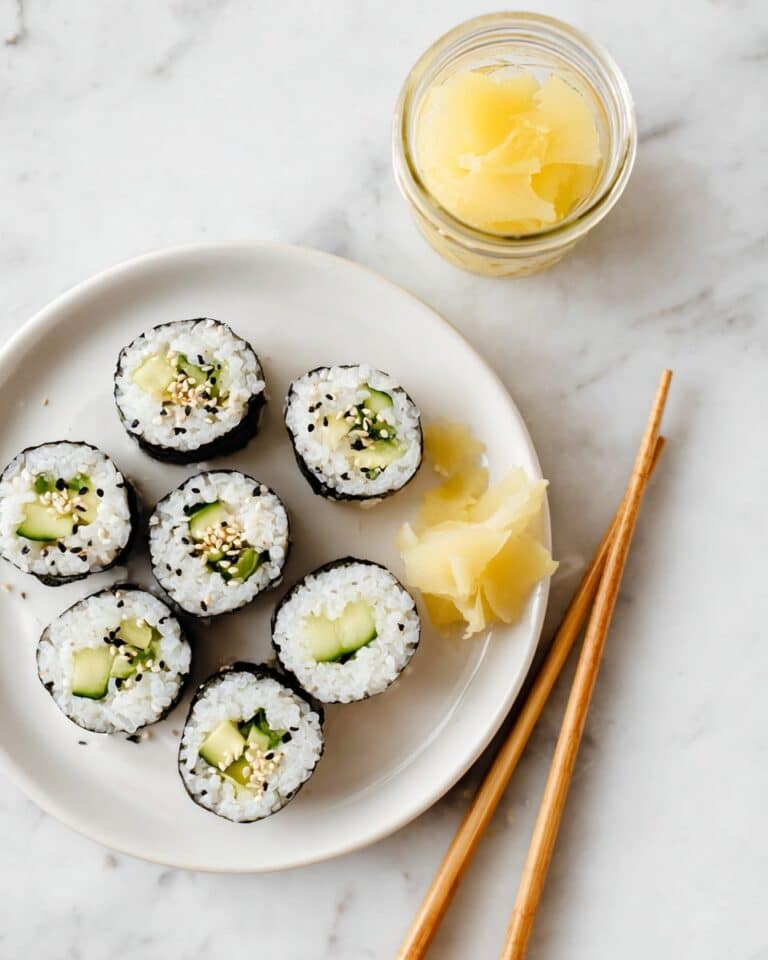 Pickled Sushi Ginger (Gari) Recipe