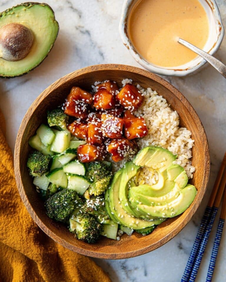 Crispy Bang Bang Salmon Bites Bowls Recipe