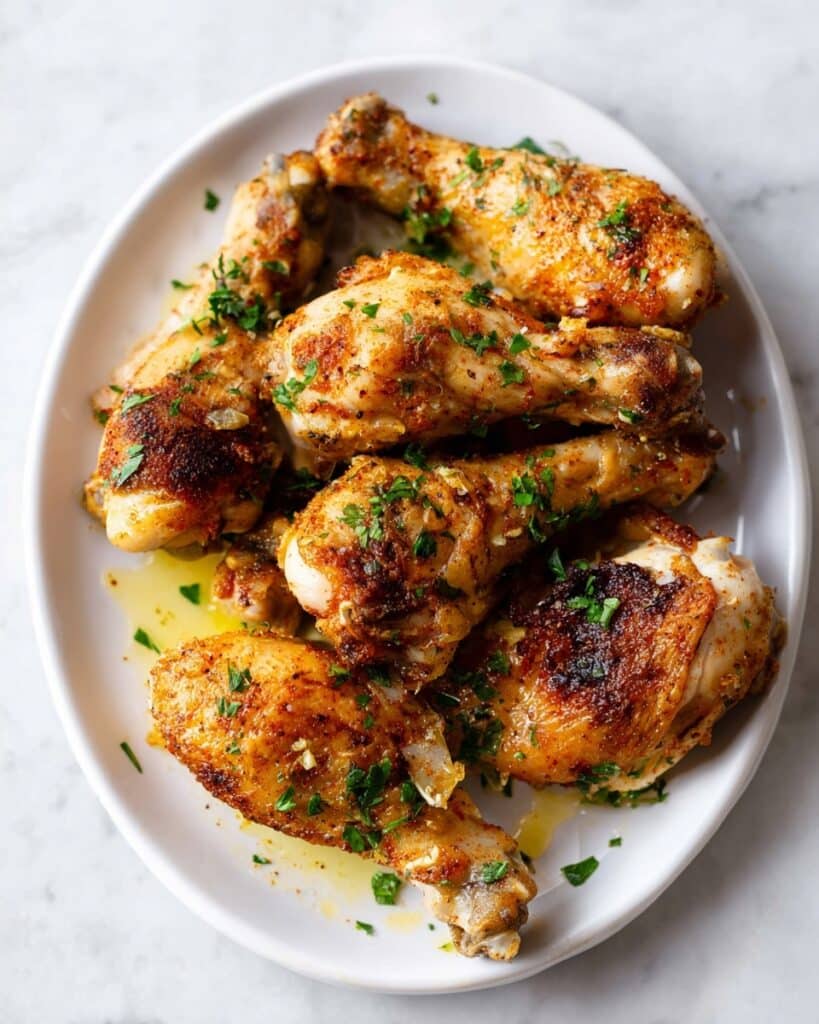 Slow Cooker Chicken Legs with Smoked Paprika and Garlic Recipe